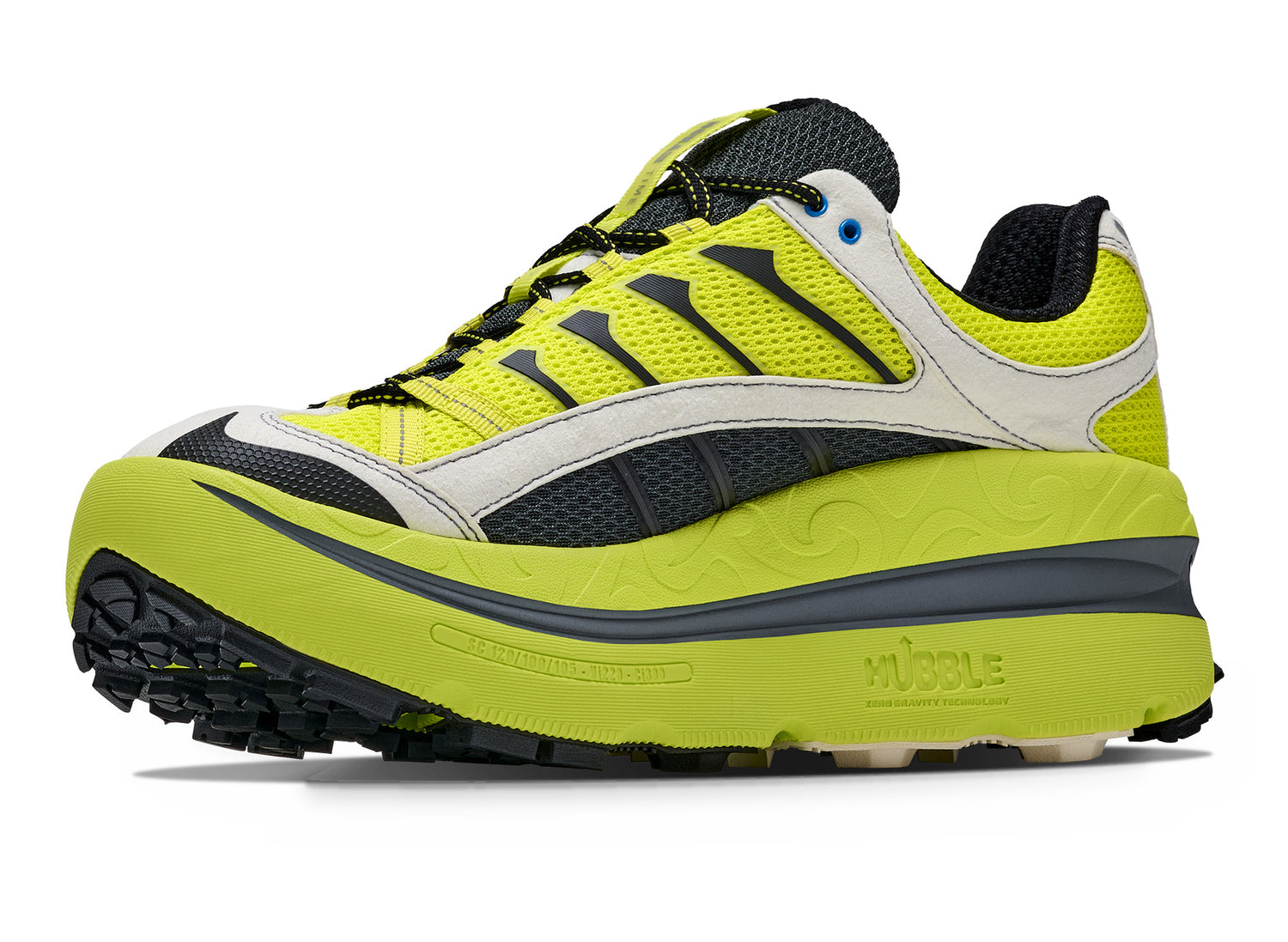 Hoka Mafate 2 OG in HOKA Citrus / Black, men's running shoe in an orange colorway, view 4