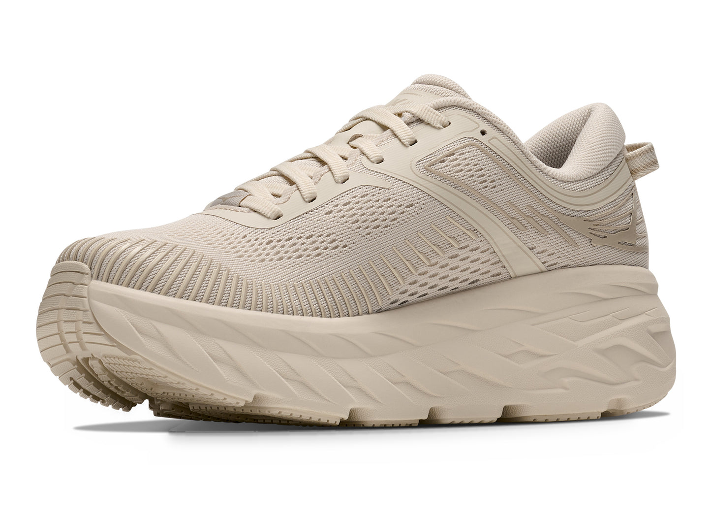 Women's Hoka Bondi 7 in Oat Milk