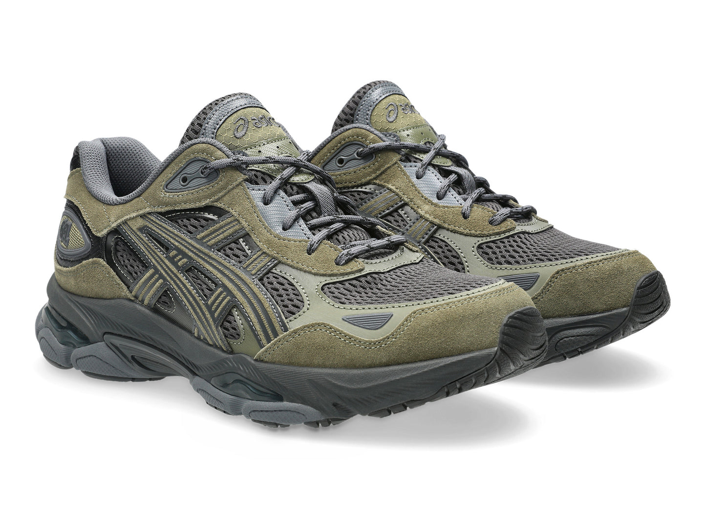 Asics Gel-NYC 2.0 in Graphite Grey / Loden Green