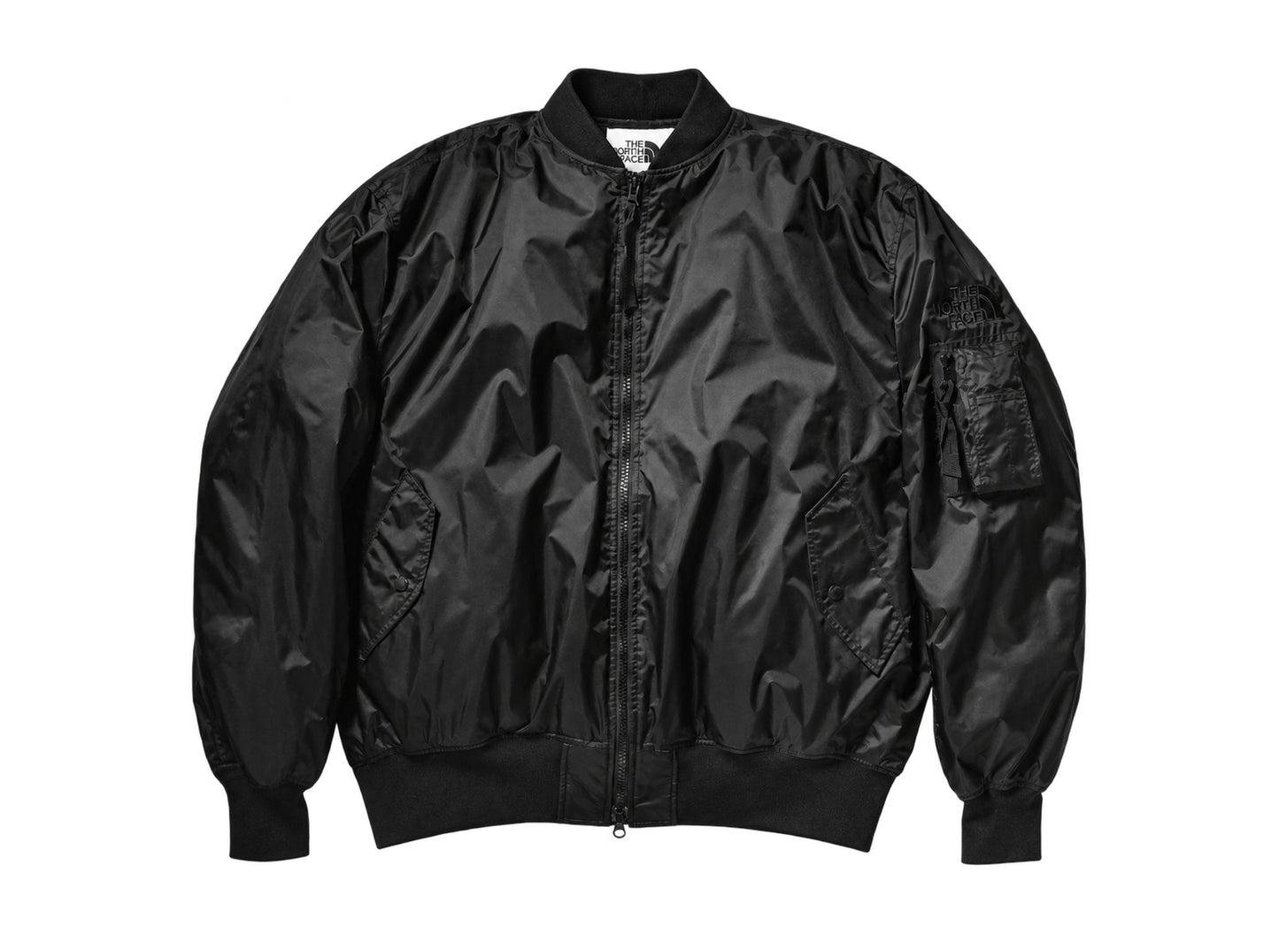 Junya Watanabe MAN x The North Face reversible bomber jacket in black, men's outerwear