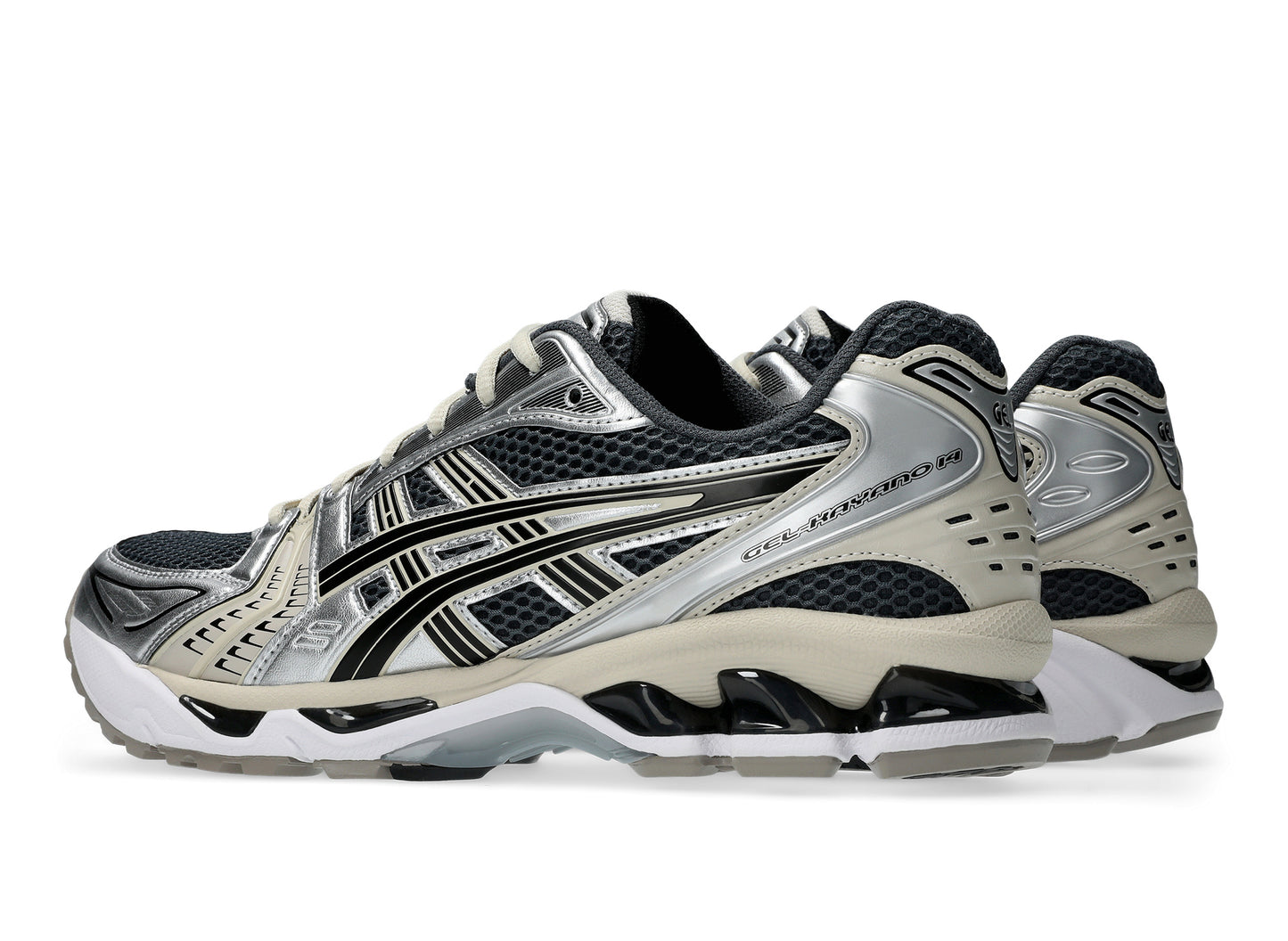 Asics Gel-Kayano 14 in Carrier Grey / Black