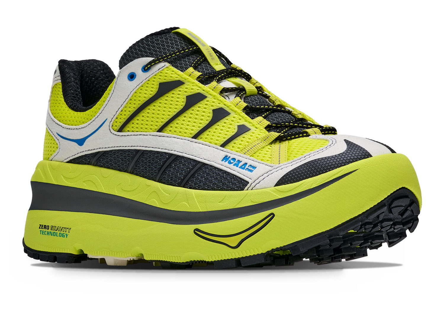 Hoka Mafate 2 OG in HOKA Citrus / Black, men's running shoe in an orange colorway, view 5