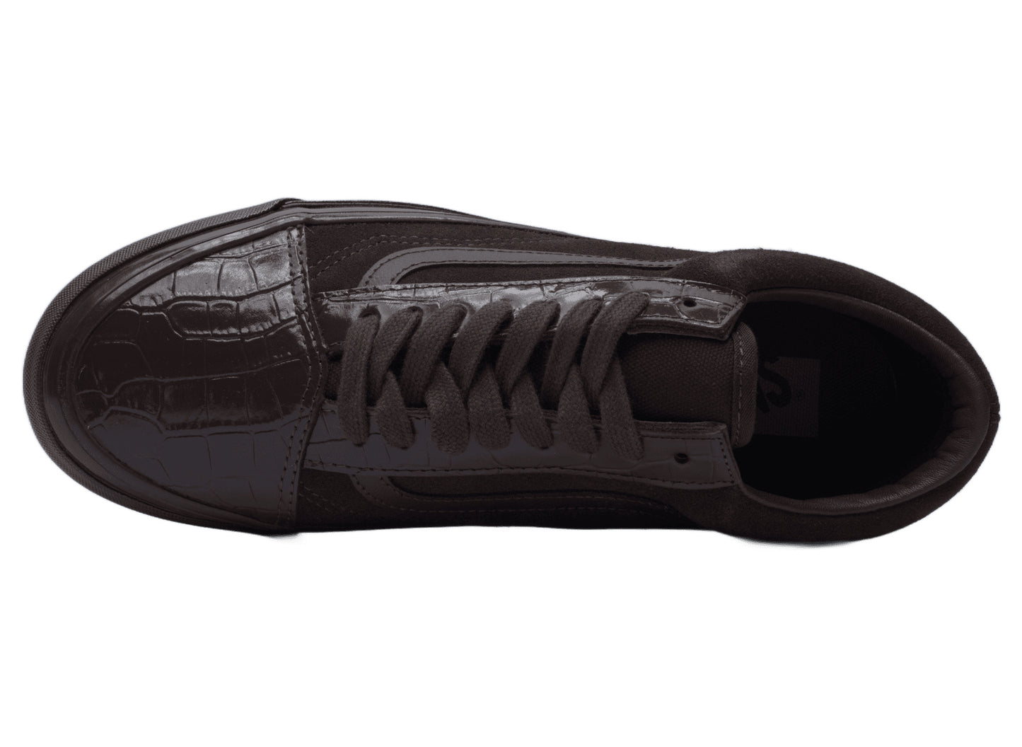 Vans Old Skool LX Croc Leather in Brown