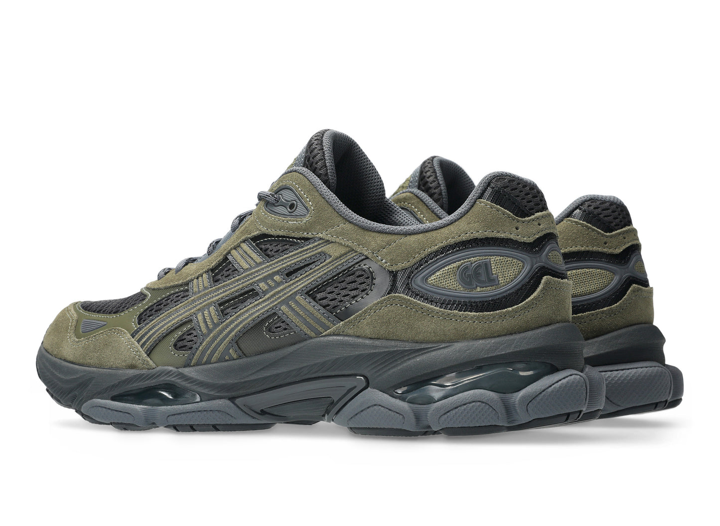 Asics Gel-NYC 2.0 in Graphite Grey / Loden Green