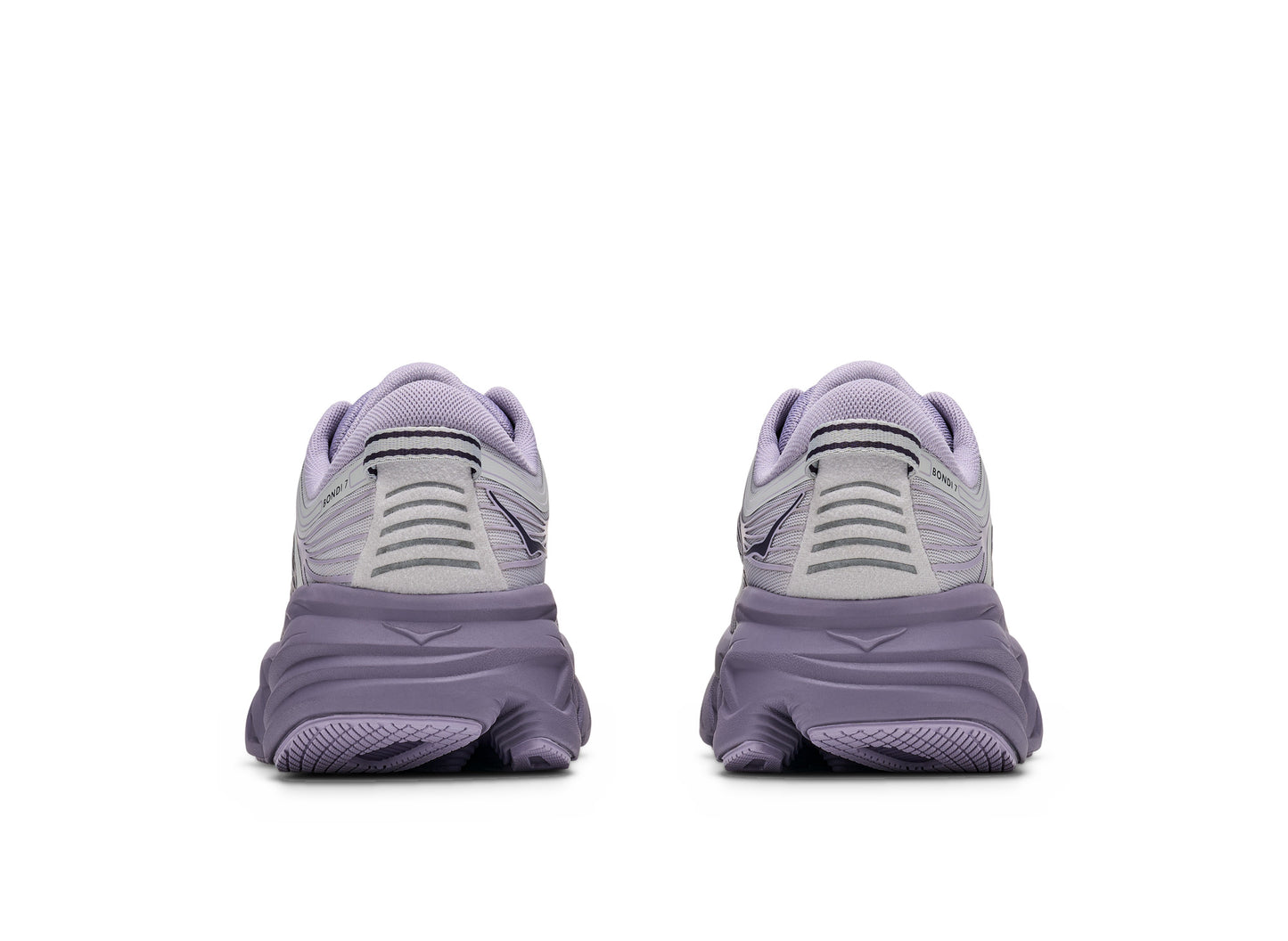 Women's Hoka Bondi 7 in Stardust / Mellow Lilac