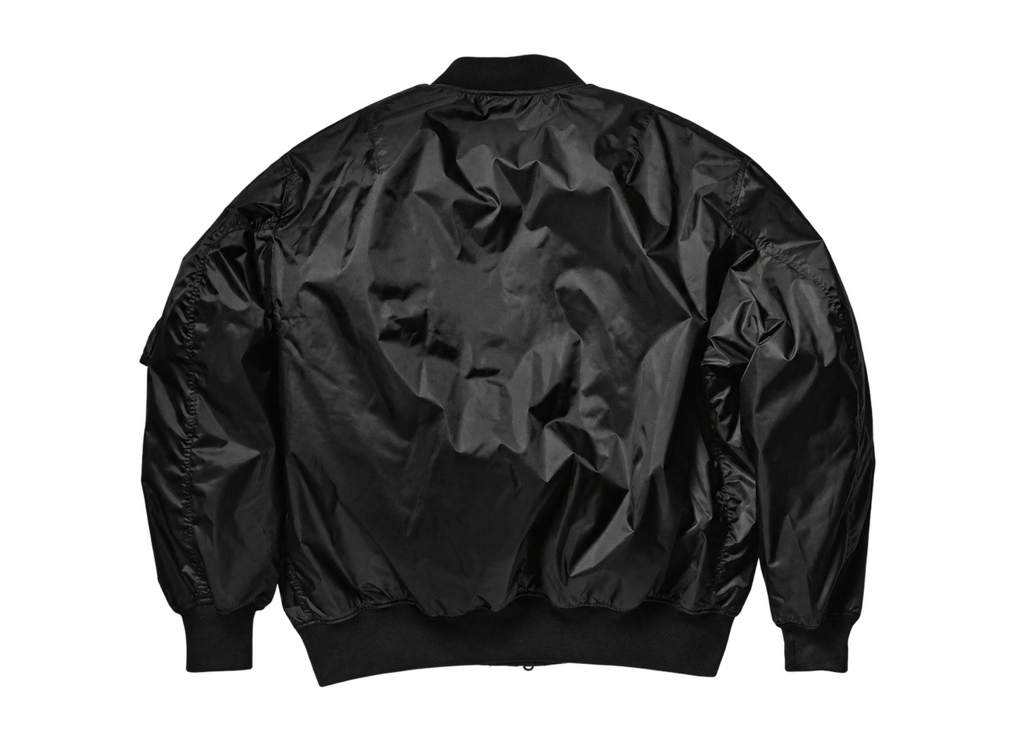 Junya Watanabe MAN x The North Face reversible bomber jacket in black, men's outerwear, view 2