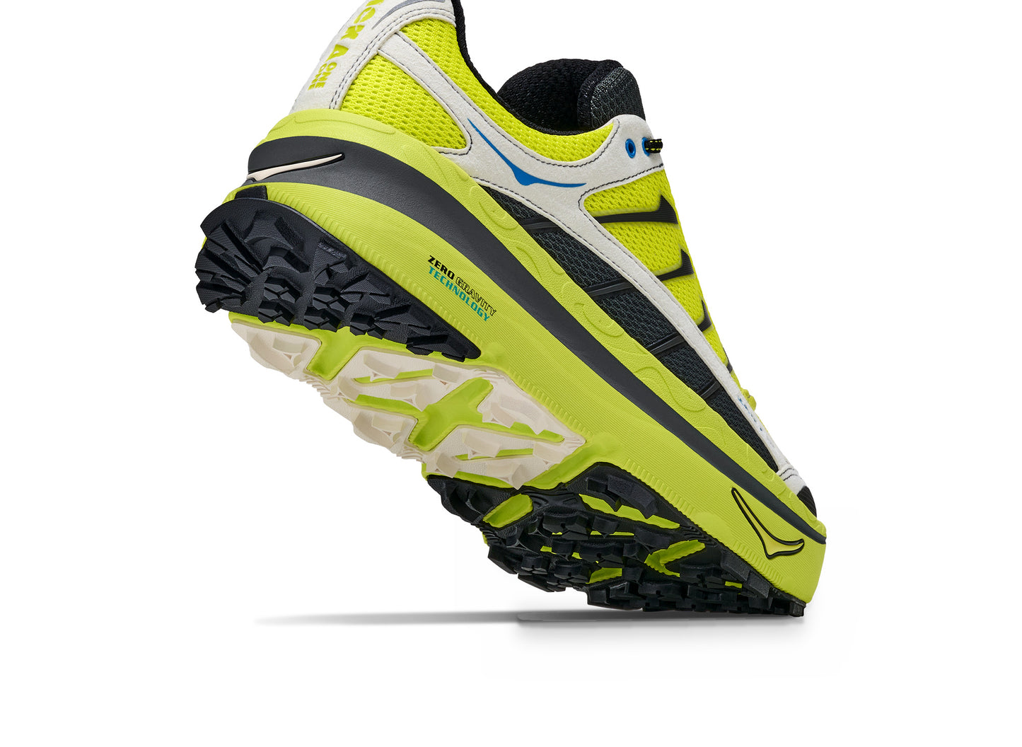 Hoka Mafate 2 OG in HOKA Citrus / Black, men's running shoe in an orange colorway, view 6
