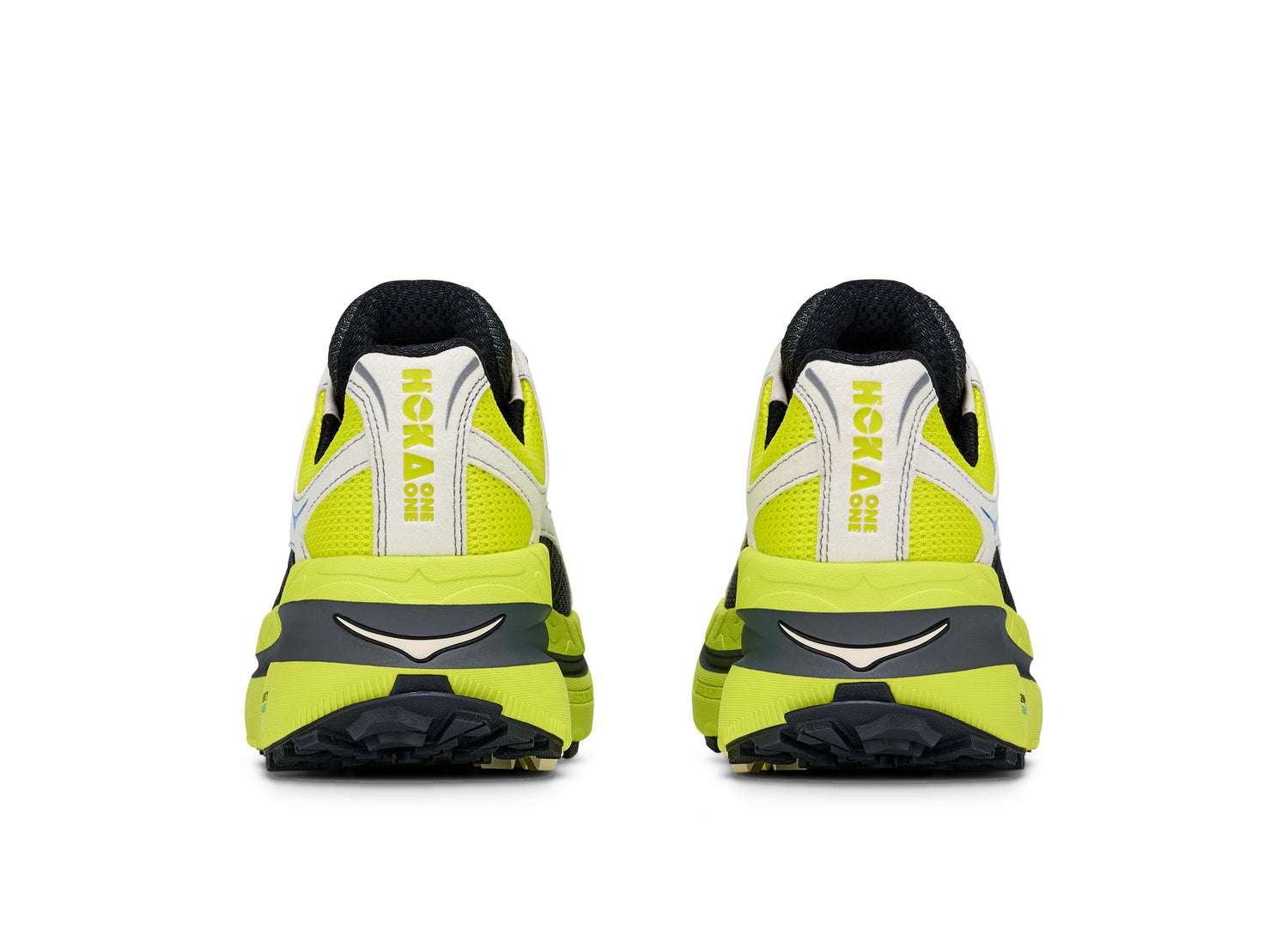 Hoka Mafate 2 OG in HOKA Citrus / Black, men's running shoe in an orange colorway, view 2