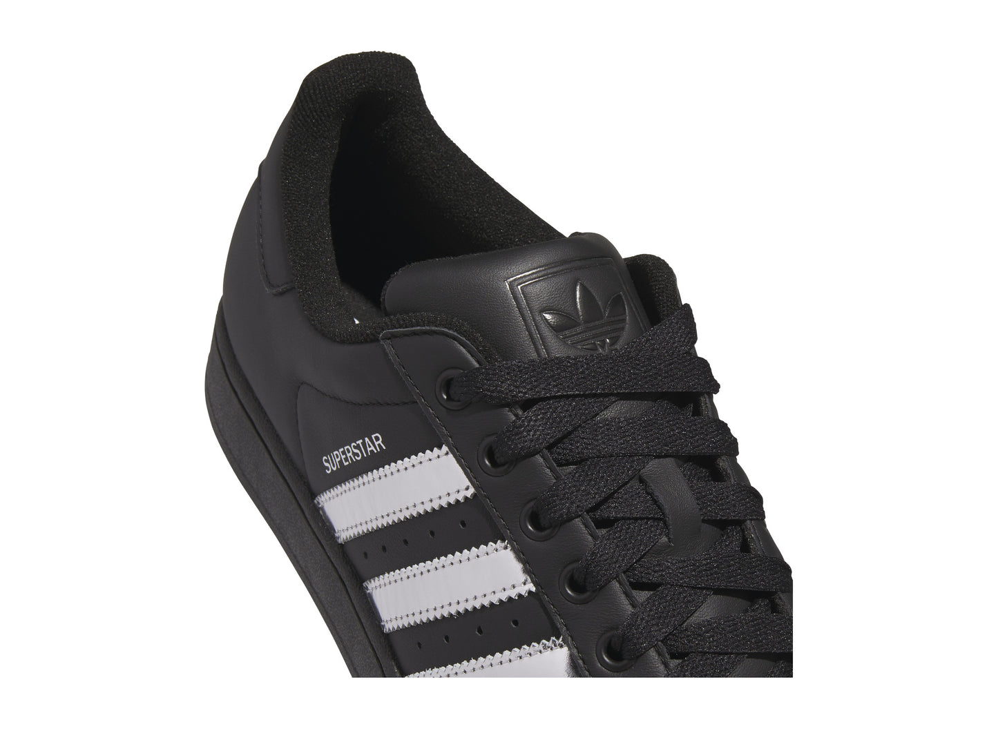 Adidas Superstar II in Core Black / Silver Metallic