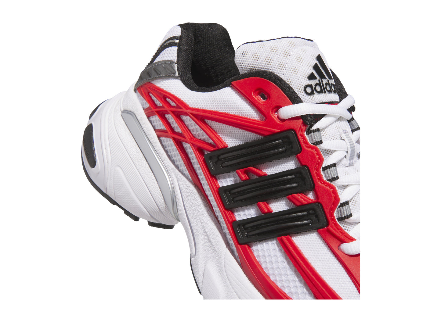 Women's adidas Adistar XLG 2.0 in Footwear White / Core Black / Vivid Red