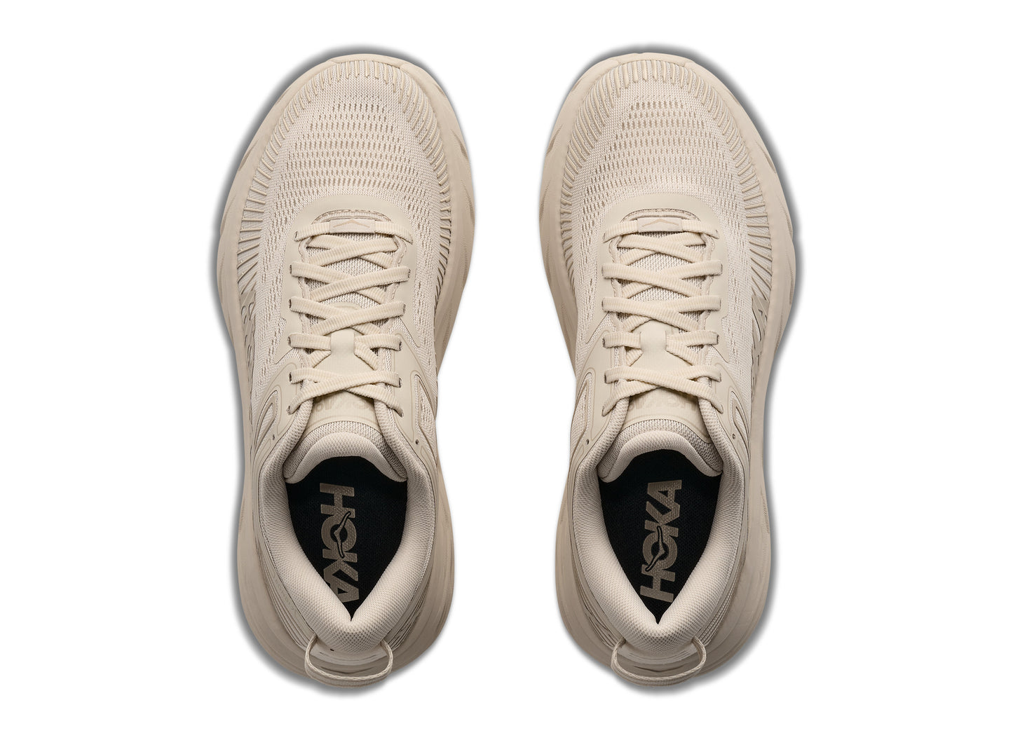 Women's Hoka Bondi 7 in Oat Milk
