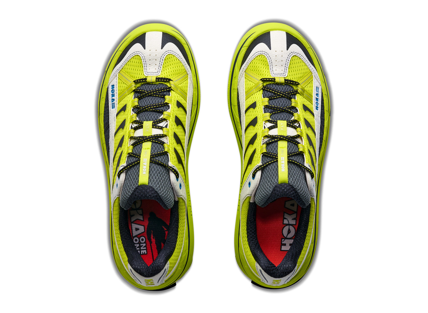 Hoka Mafate 2 OG in HOKA Citrus / Black, men's running shoe in an orange colorway, view 7