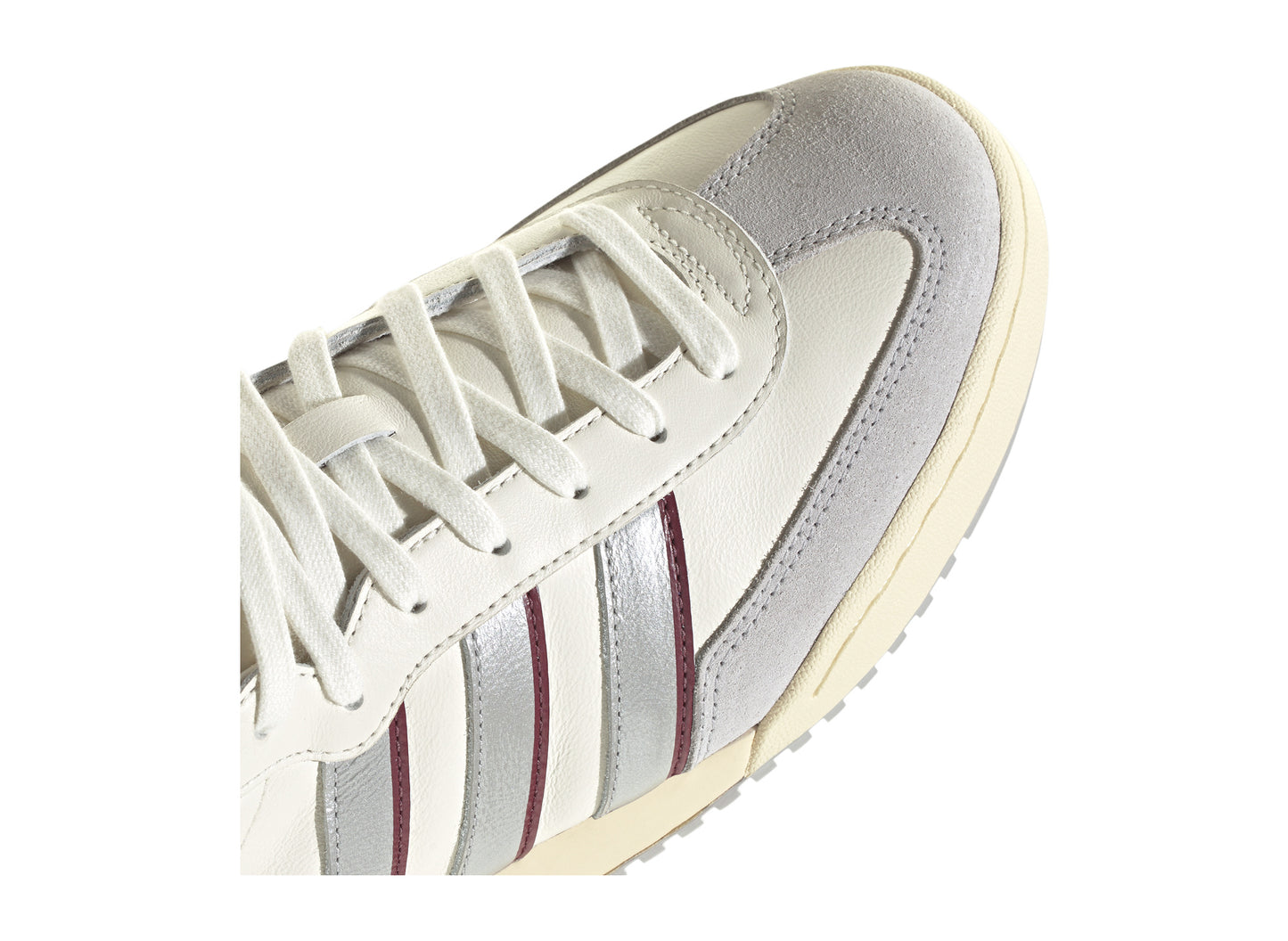 adidas Tangum in Off White / Silver Metallic