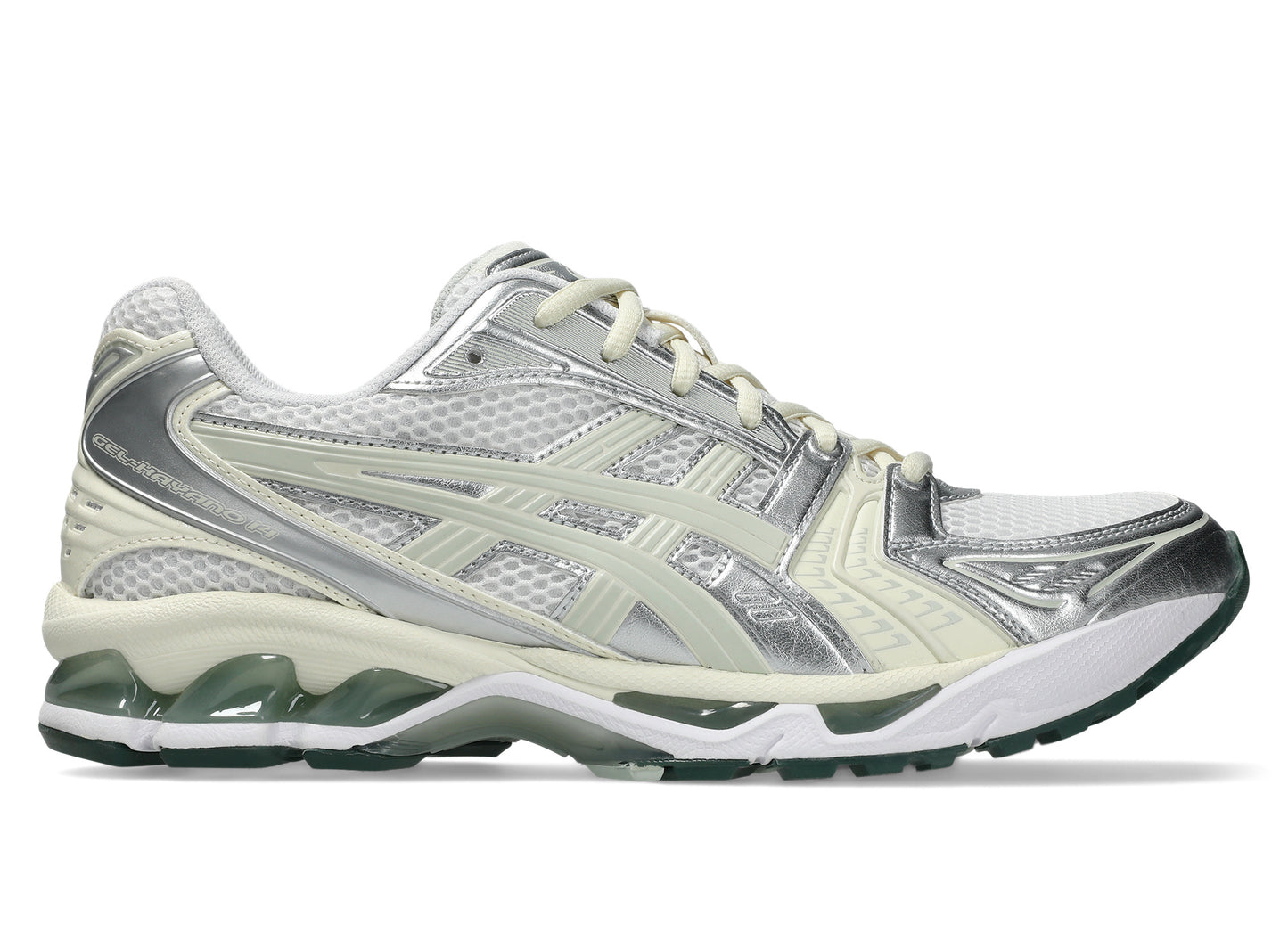Asics Gel-Kayano 14 in White / Light Sage