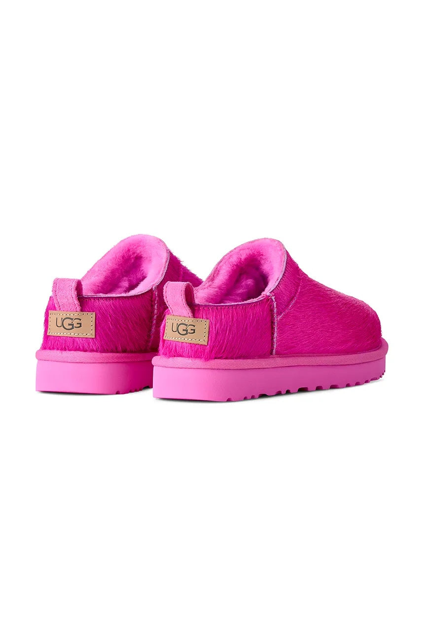 UGG Classic Micro Calf Hair in Bright Fuchsia - view 3