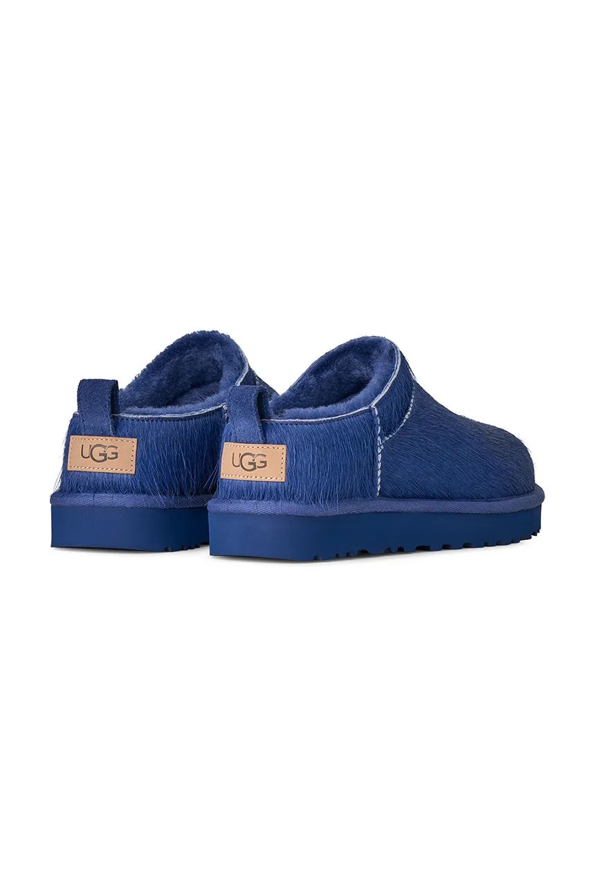 UGG Classic Micro Calf Hair in High-Voltage Blue - view 3