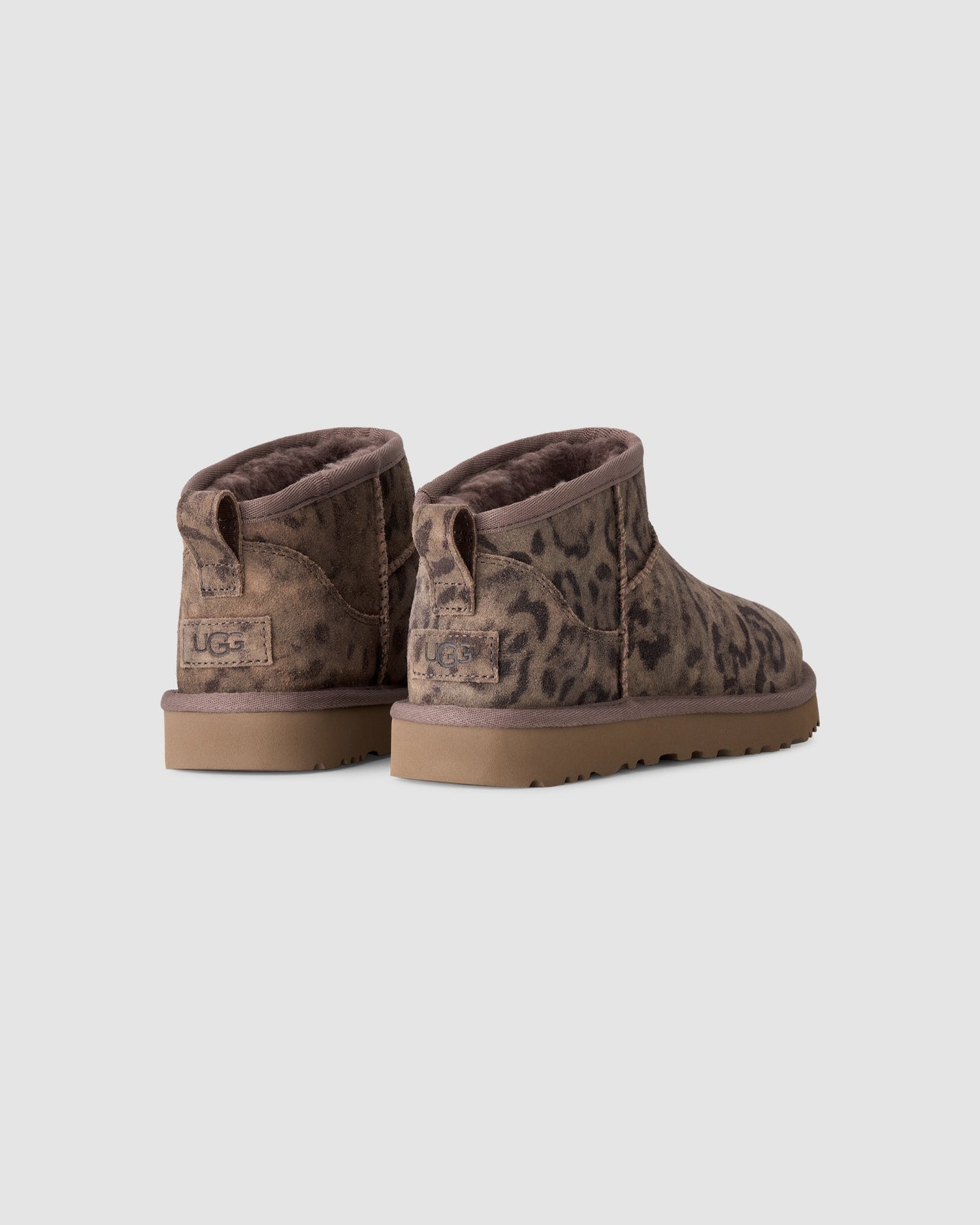 UGG Classic Ultra Mini Spotted in Chestnut - view 4