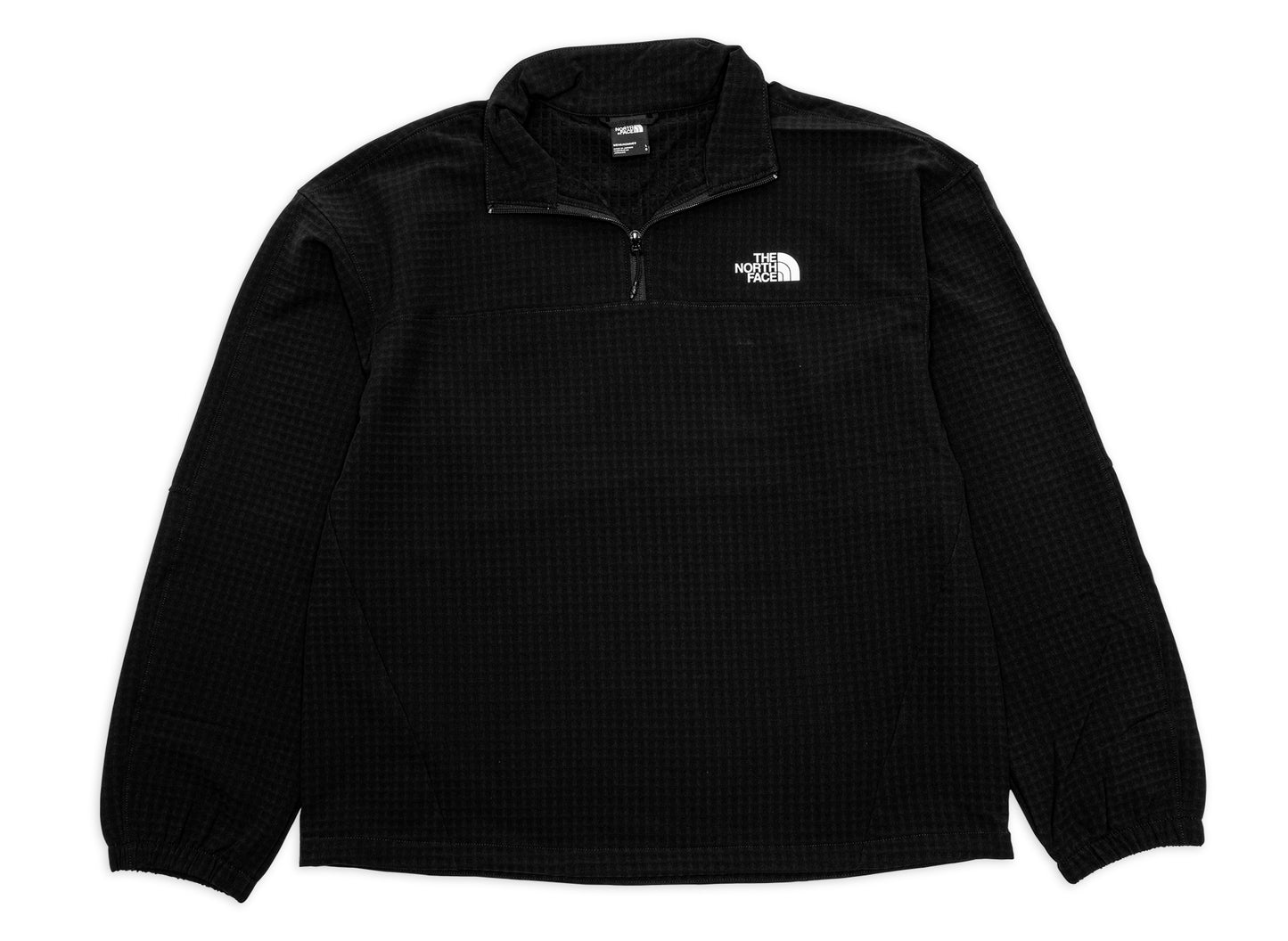 The North Face Tekware 1/4 cremallera en negro TNF