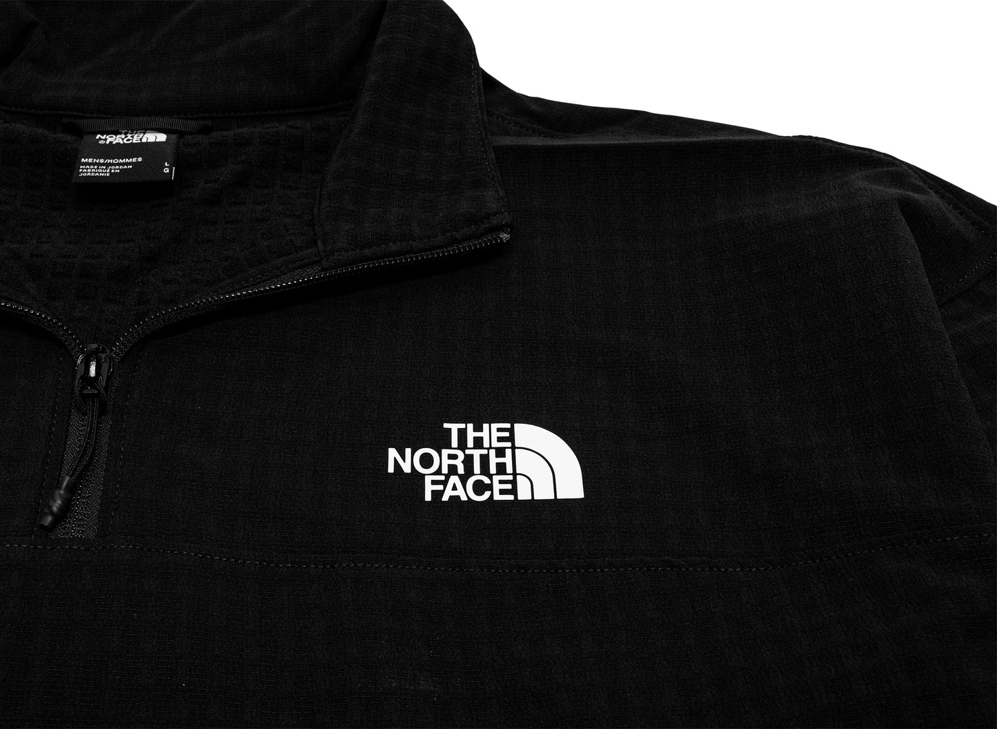 The North Face Tekware 1/4 cremallera en negro TNF