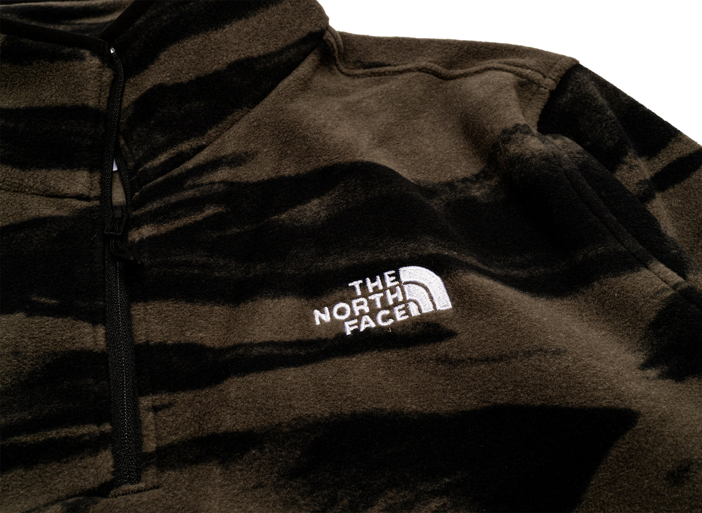 The North Face Glacier Fleece 1/4 Zip in New Taupe