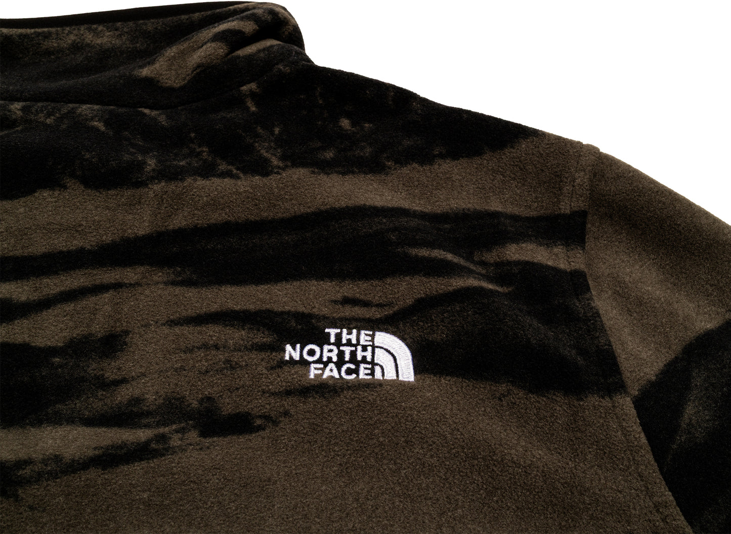 The North Face Glacier Fleece 1/4 Zip in New Taupe