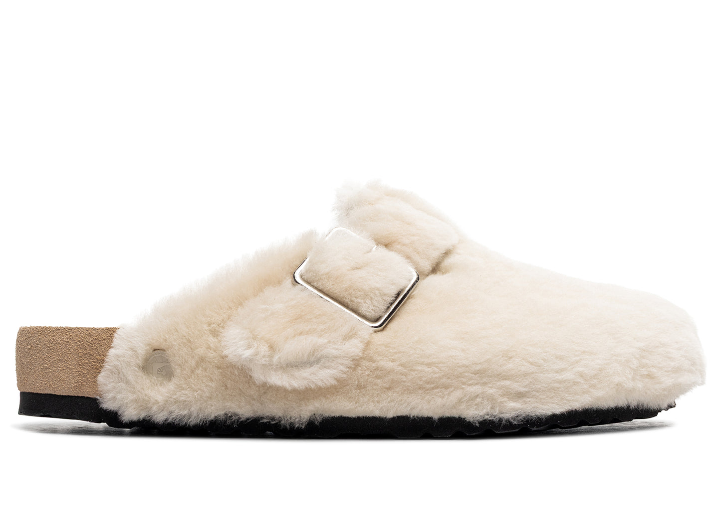 Birkenstock Boston SK1 1774 Shearling Cream Weite Schmal