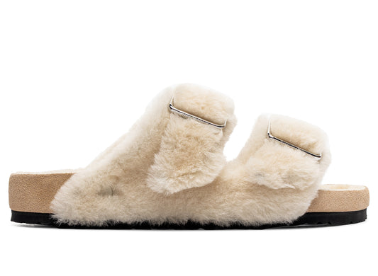 Birkenstock Arizona SK1 1774 Shearling Crema LAF