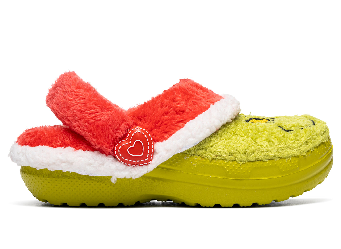 Kid's Crocs The Grinch Classic Lined Clog - Damaged
