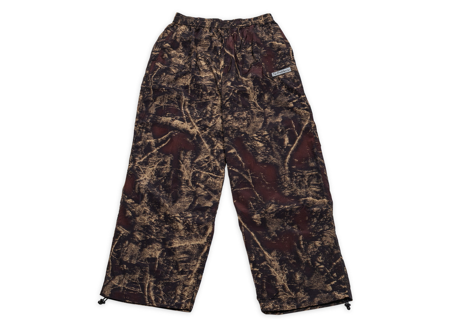 No Problemo Forrest Glitch Nylon Pant en Camo