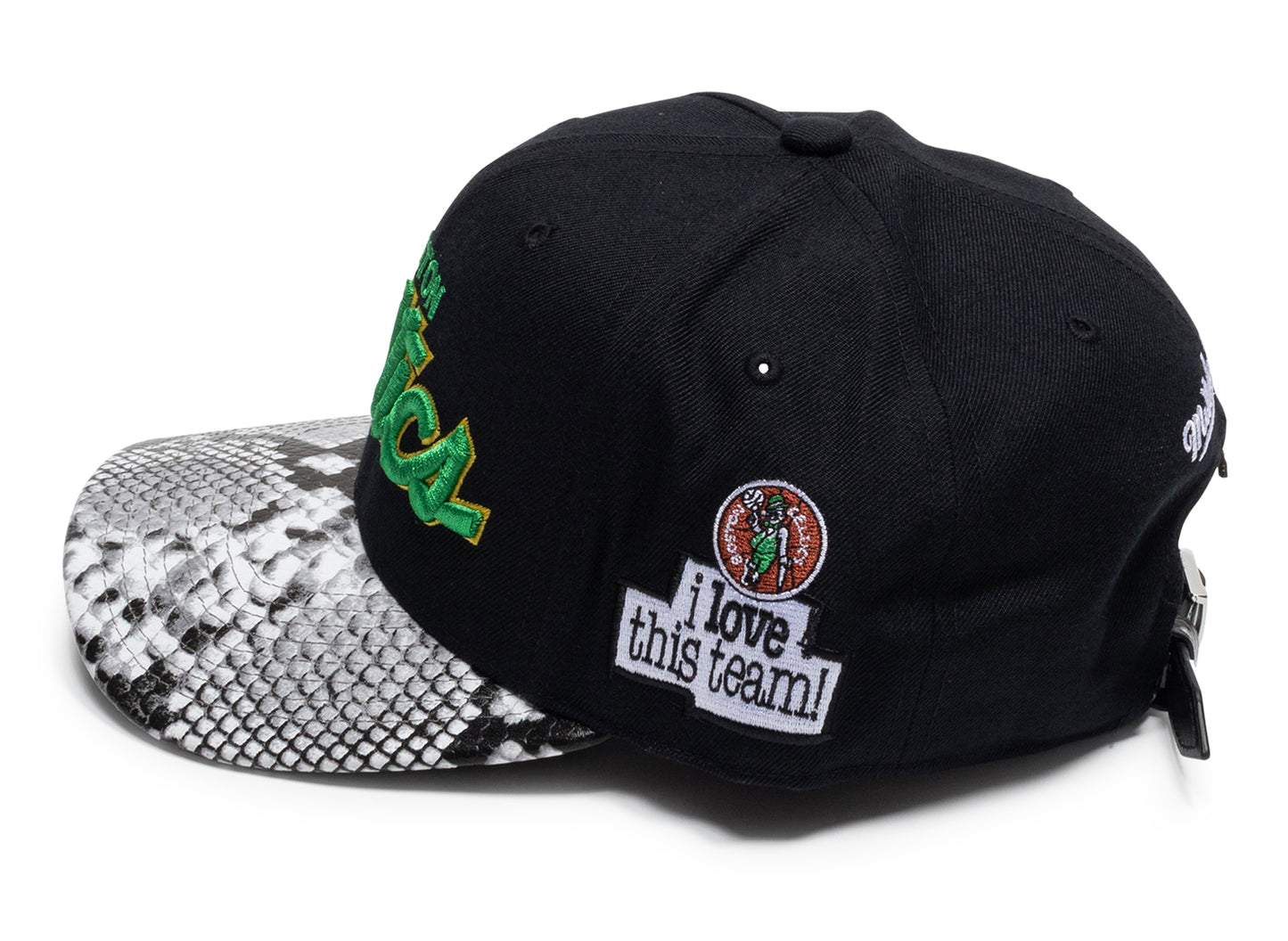 NBA JUST DON I LOVE THIS SCRIPT STRAPBACK HWC CELTICS in Multi One Size
