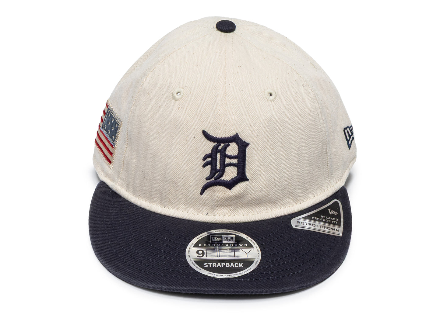 Gorra ajustable New Era Americana HRBON Detroit Tigers