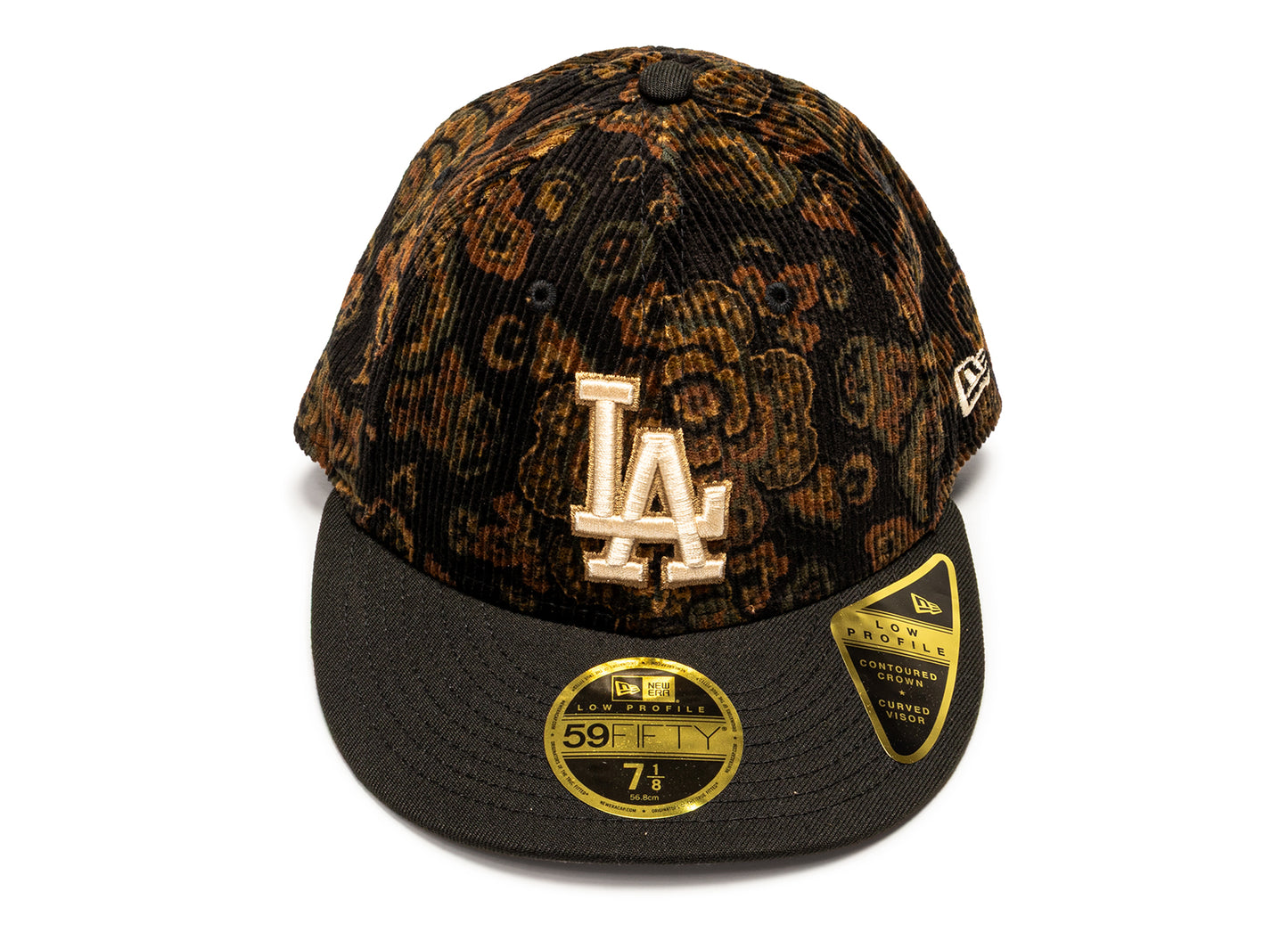 New Era Floral Cord 5950LP Los Angeles Dodgers Fitted Cap