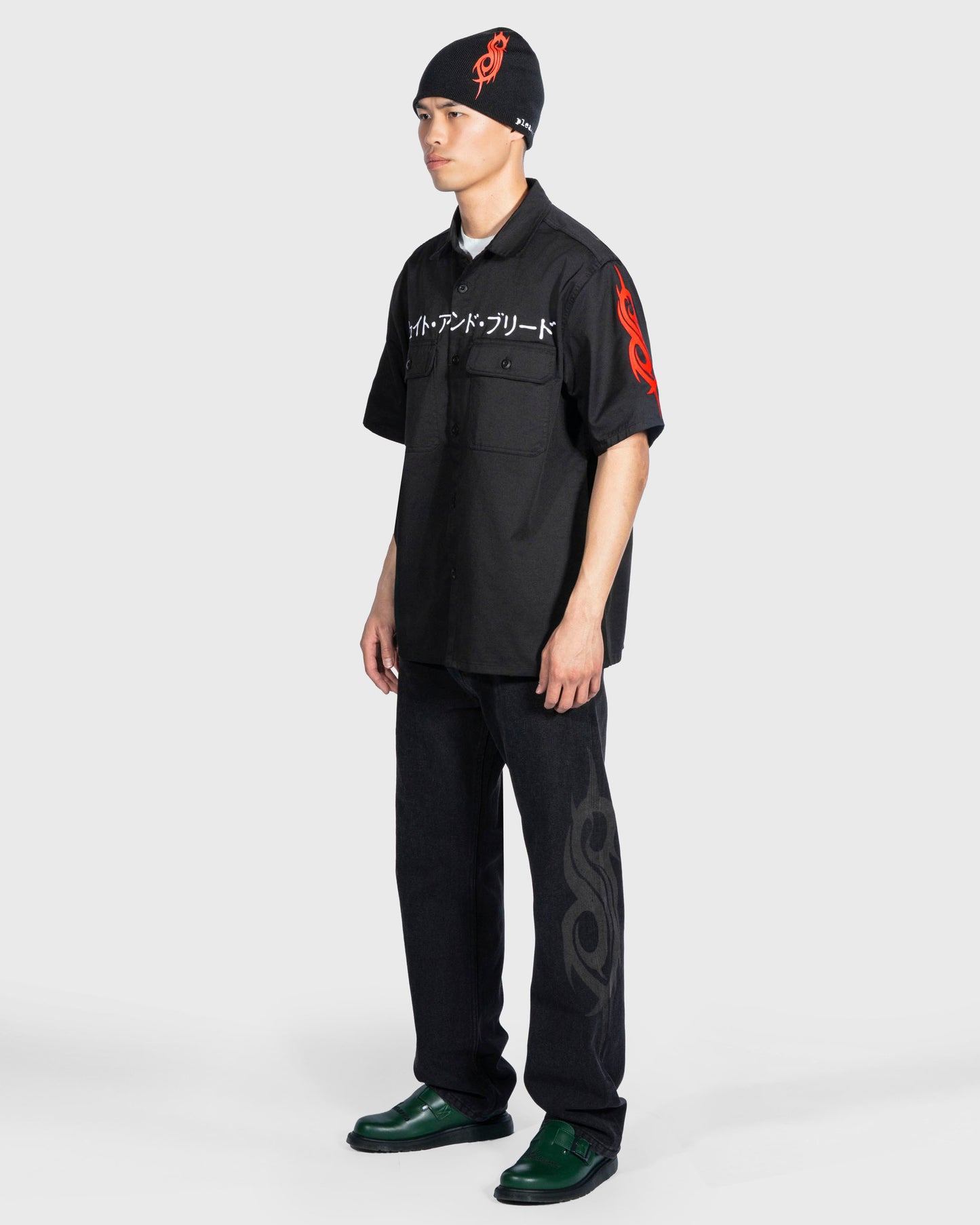 Pleasures  x Slipknot Bleed Work Shirt