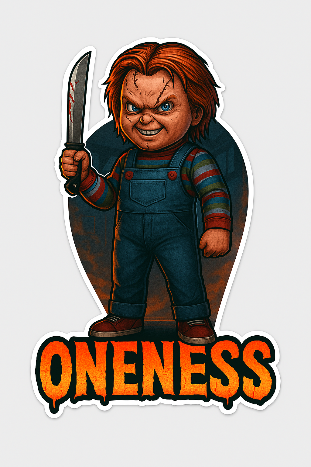 Oneness Chuck Aufkleber