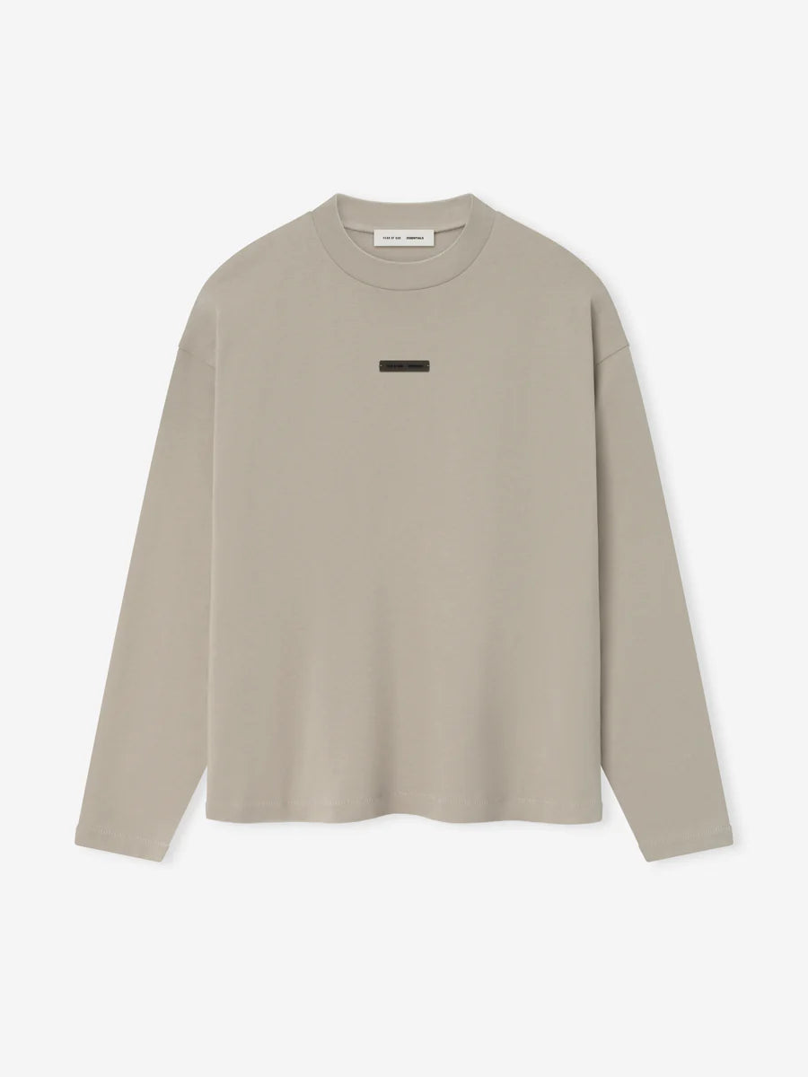 Camiseta clásica de manga larga Fear of God Essentials