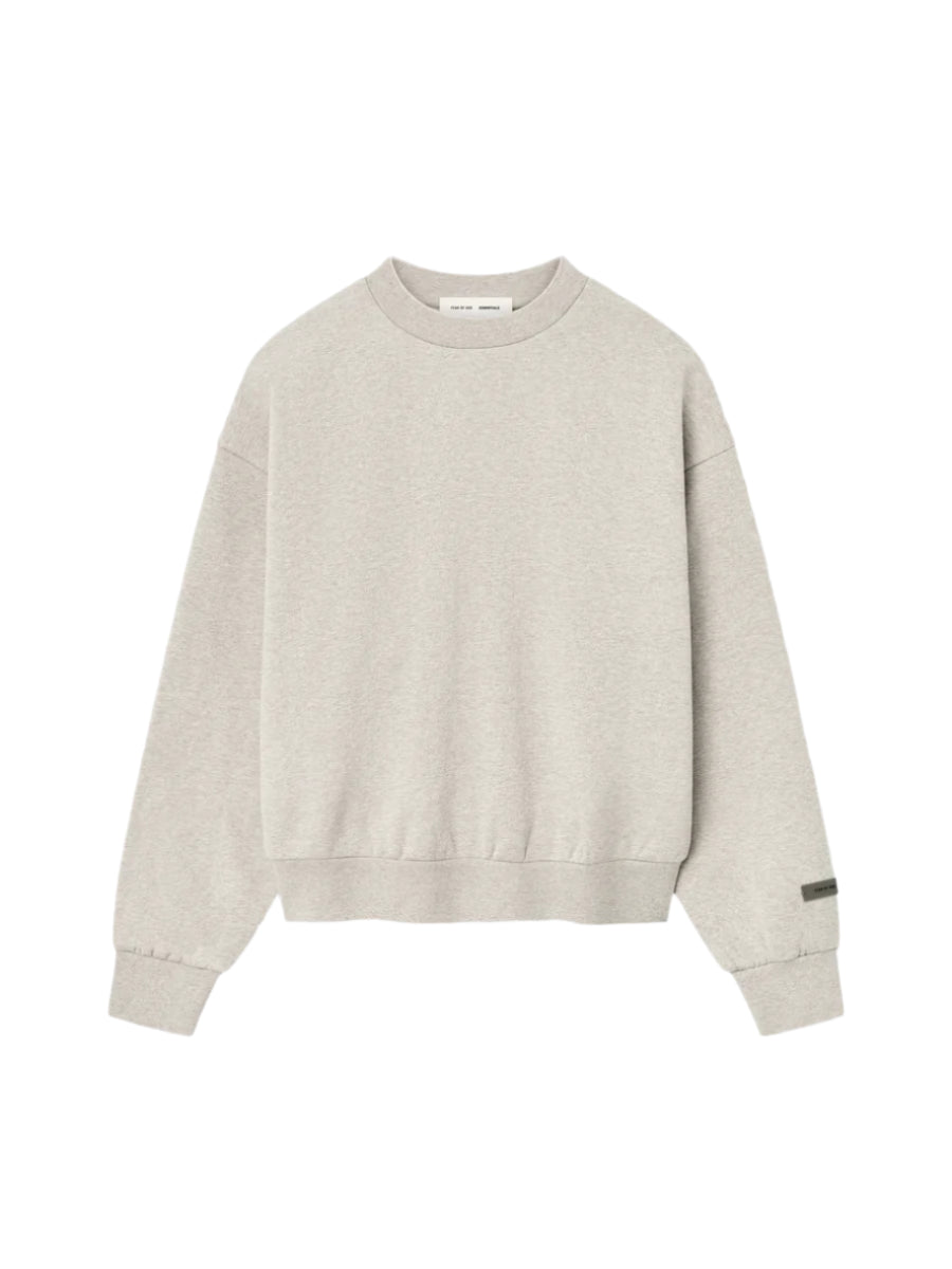 Sudadera Fear of God Essentials de corte clásico de felpa con cuello redondo