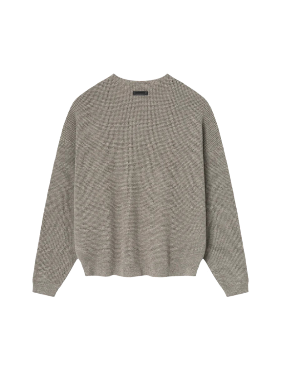 Fear of God Essentials Waffle Long Sleeve Crewneck Pullover