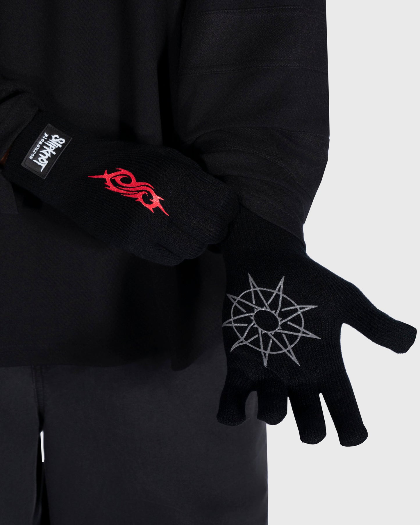 Pleasures x Slipknot Cult-Strickhandschuhe