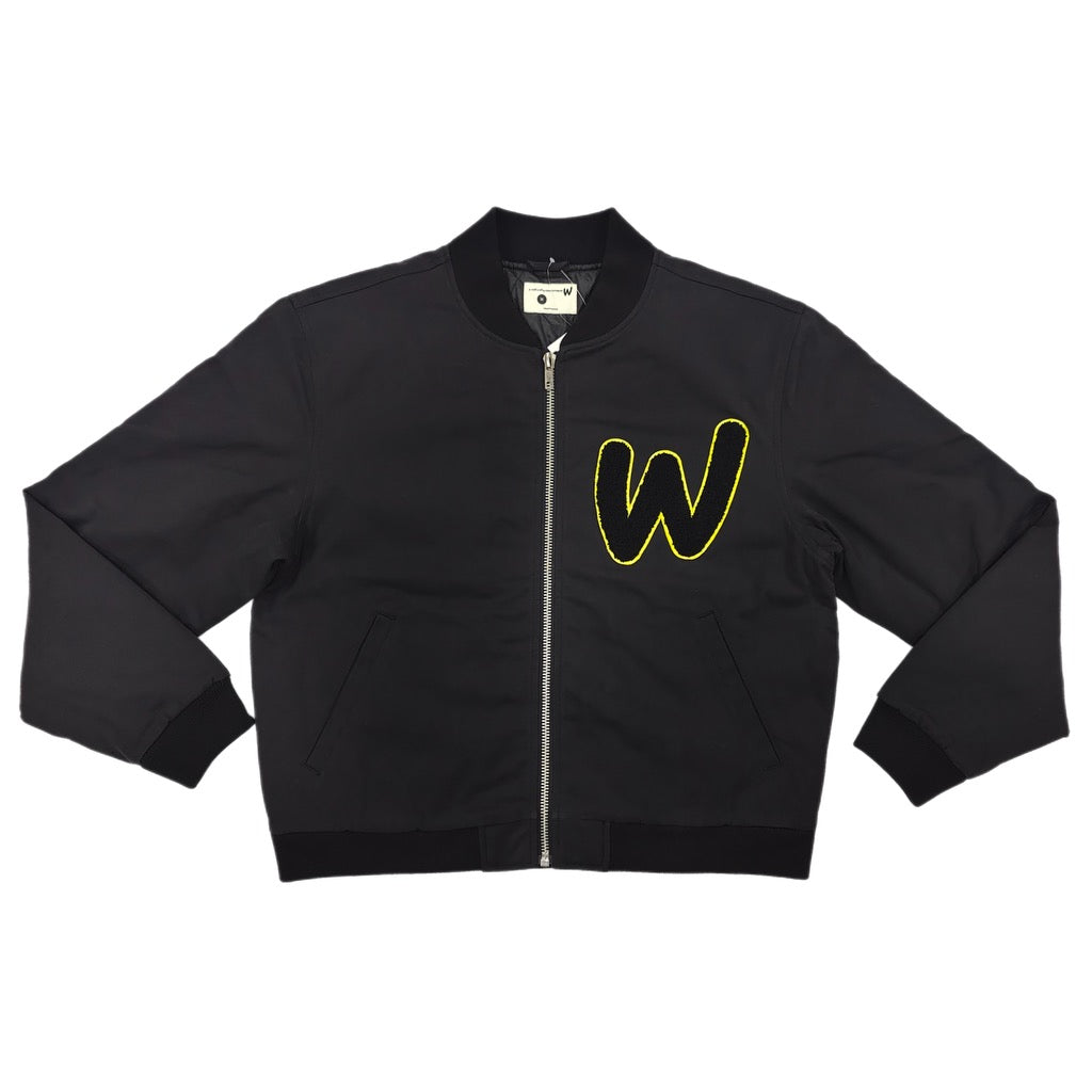 Chaqueta Bomber Allen Canvas Wild Things en Negro