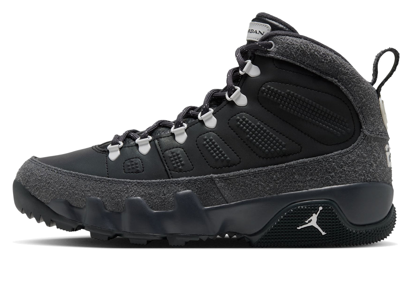 Air Jordan 9 Retro Boot NRG Iridescent in Anthracite Multi-Color - left side