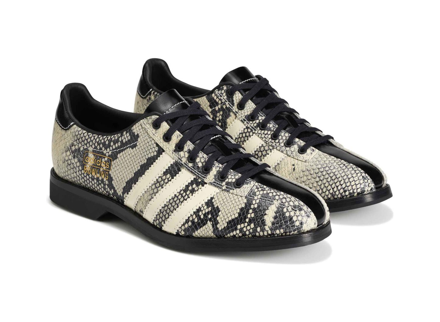 Men's Adidas x Brain Dead Bowling Shoes in Cream White/Core Black 6