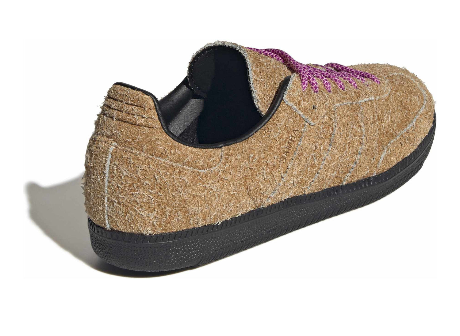 Adidas Samba OG in Mesa / Sonic Fuchsia / Core Black — view 2