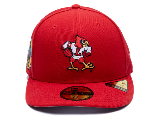 Gorra ajustada New Era March Madness '26 59Fifty Louisville Cardinals '86