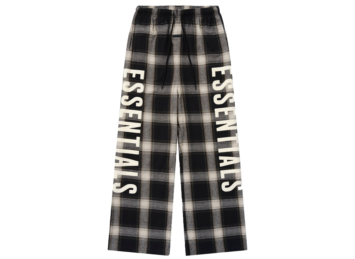 Fear of God Essentials Lounge Pant in Iron Grey Plaid
