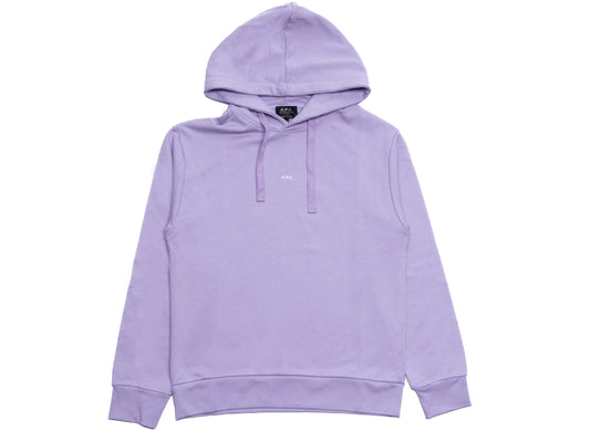 A.P.C. Larry Hoodie in Lavendel
