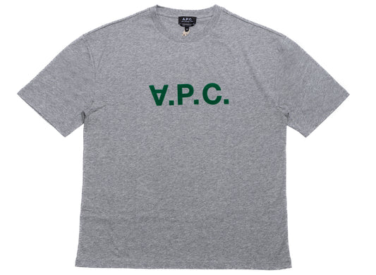 Camiseta A.P.C. VPC Color H en gris/verde