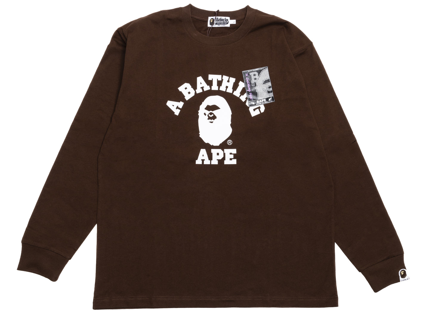 A Bathing Ape Busy Work Langarmshirt