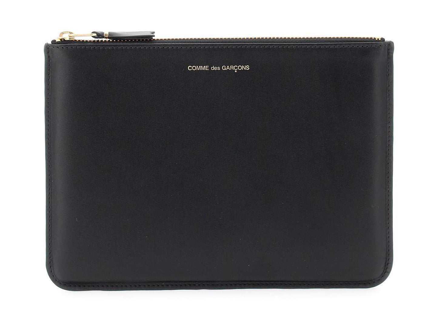 Monedero con cremallera interior a cuadros Comme des Garçon