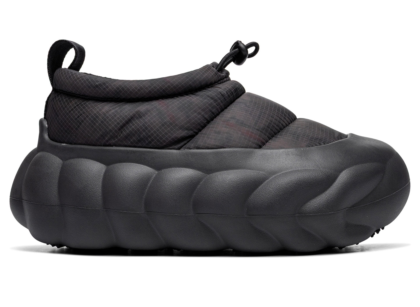 Crocs Overpuff Translucent Shorty in Black - Damaged
