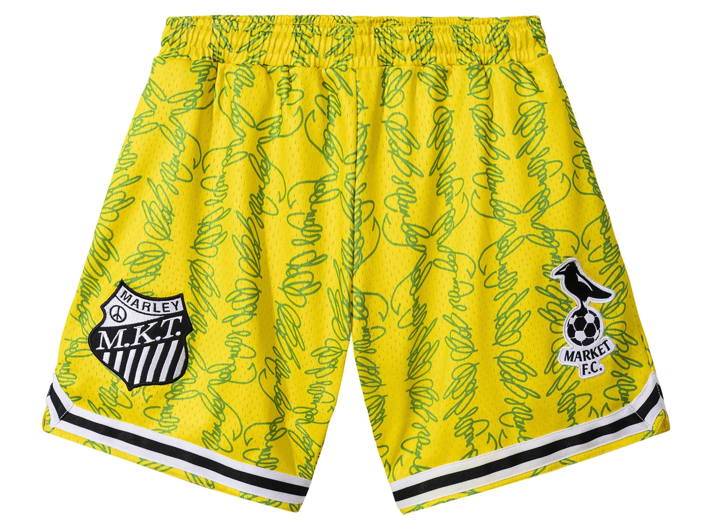 Bob Marley Fußball-Shorts vermarkten